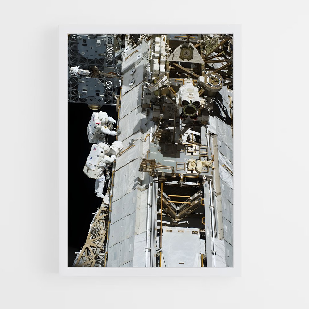 Poster L'Avant-Poste des Étoiles – affiche Astronomie (vue 3)